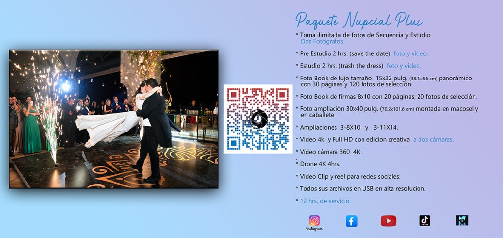 paquete nupcial plus sinp