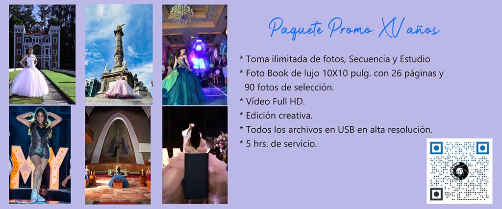 paquete promo de xv sinp