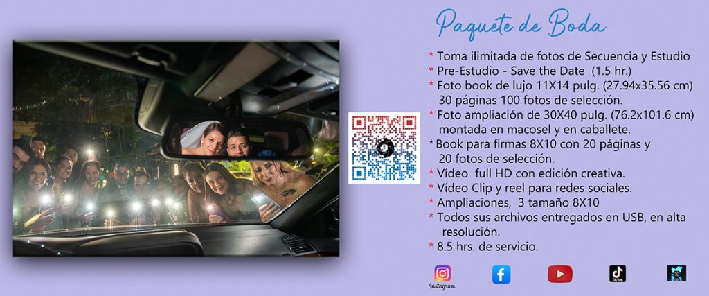 paquete de boda sinp